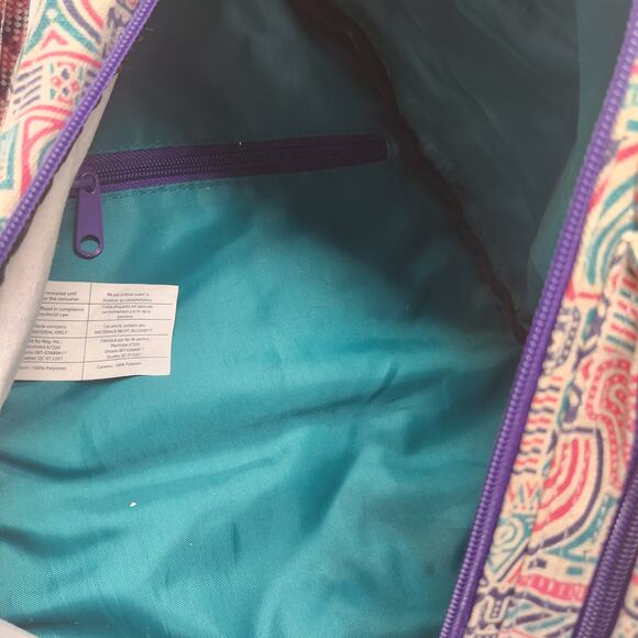 Kavu Rope Sling Backpack Crossbody Multicolor Geometric Print Adjustable Strap - Picture 3 of 8